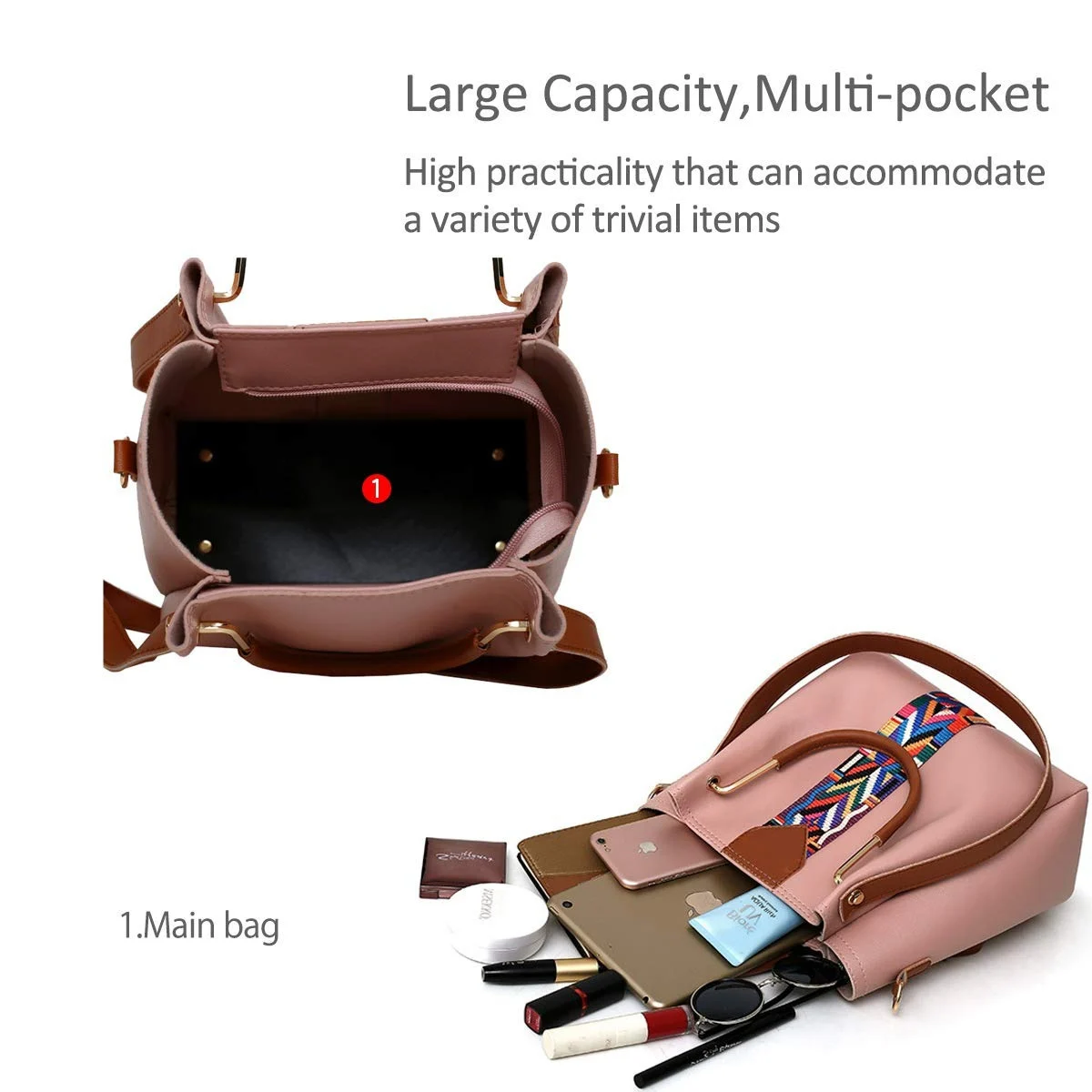 Top-Handles Crossbody Bags Purse Wallet - Image 8