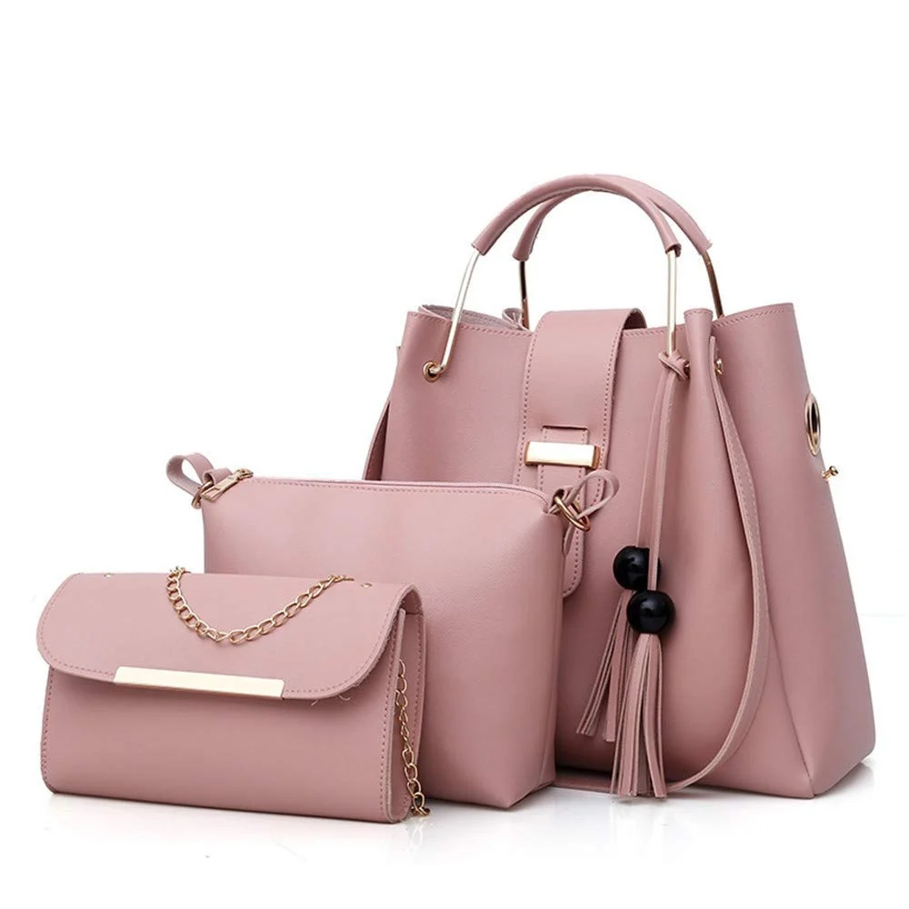 Purse And Handbag 3Pcs Bag Set
