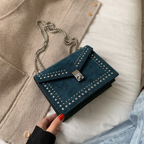 Leather Scrub Small Shoulder Messenger Bags For Women - Image 10