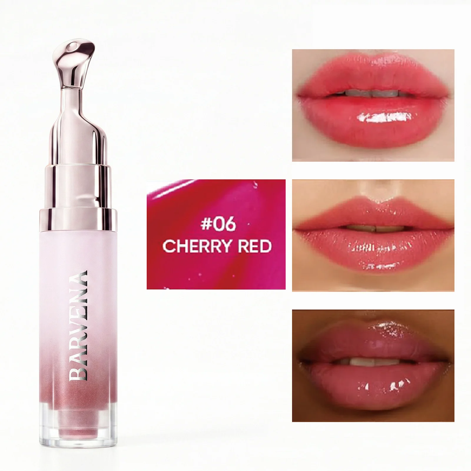 Brightening Lip Serum Oil, Hydrating Lip Gloss, Moisturizing Lip Balm For Dry Lips, 6.5g - Image 9