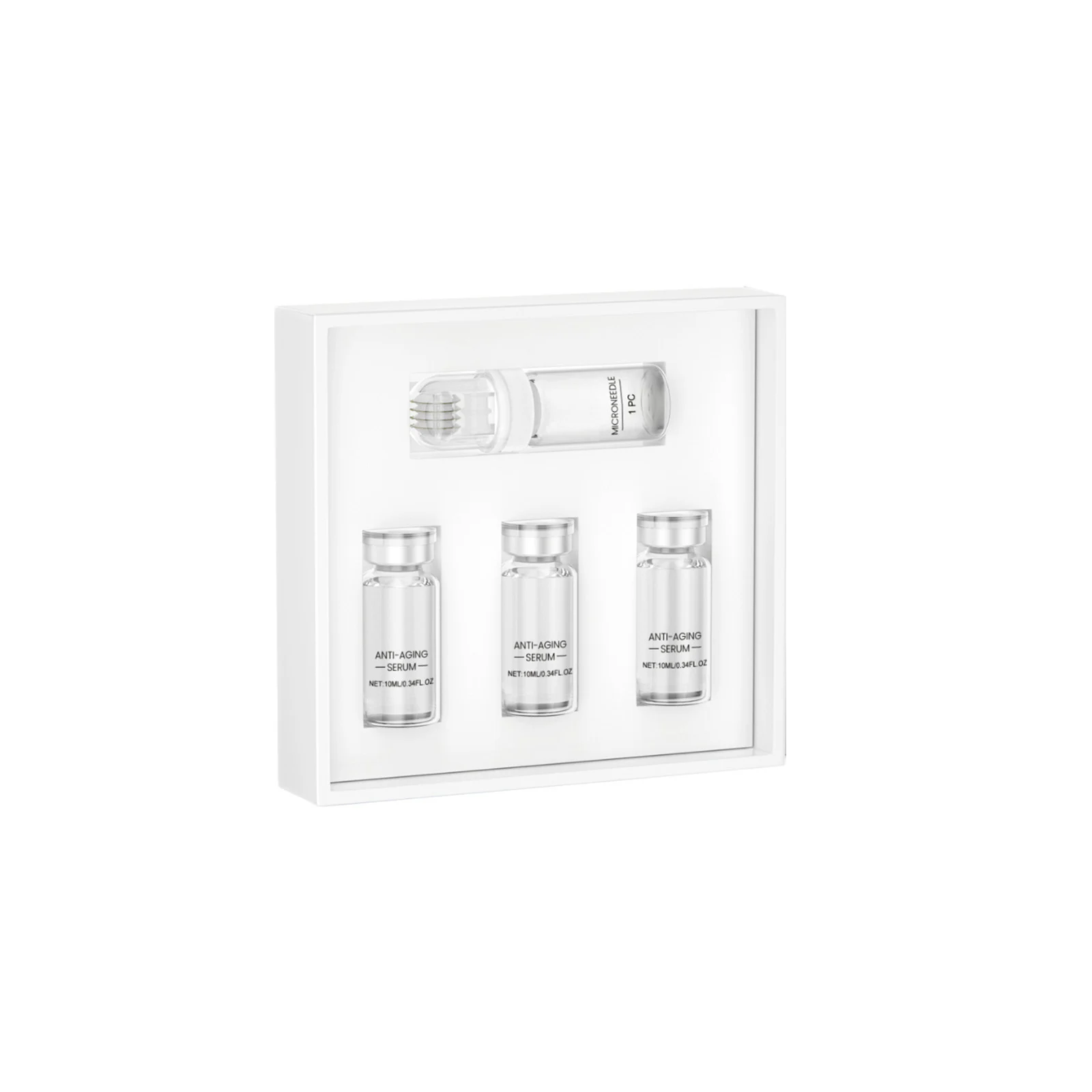 Moisturizing Whitening And Brightening Skincare Roller Serum Set - Image 3