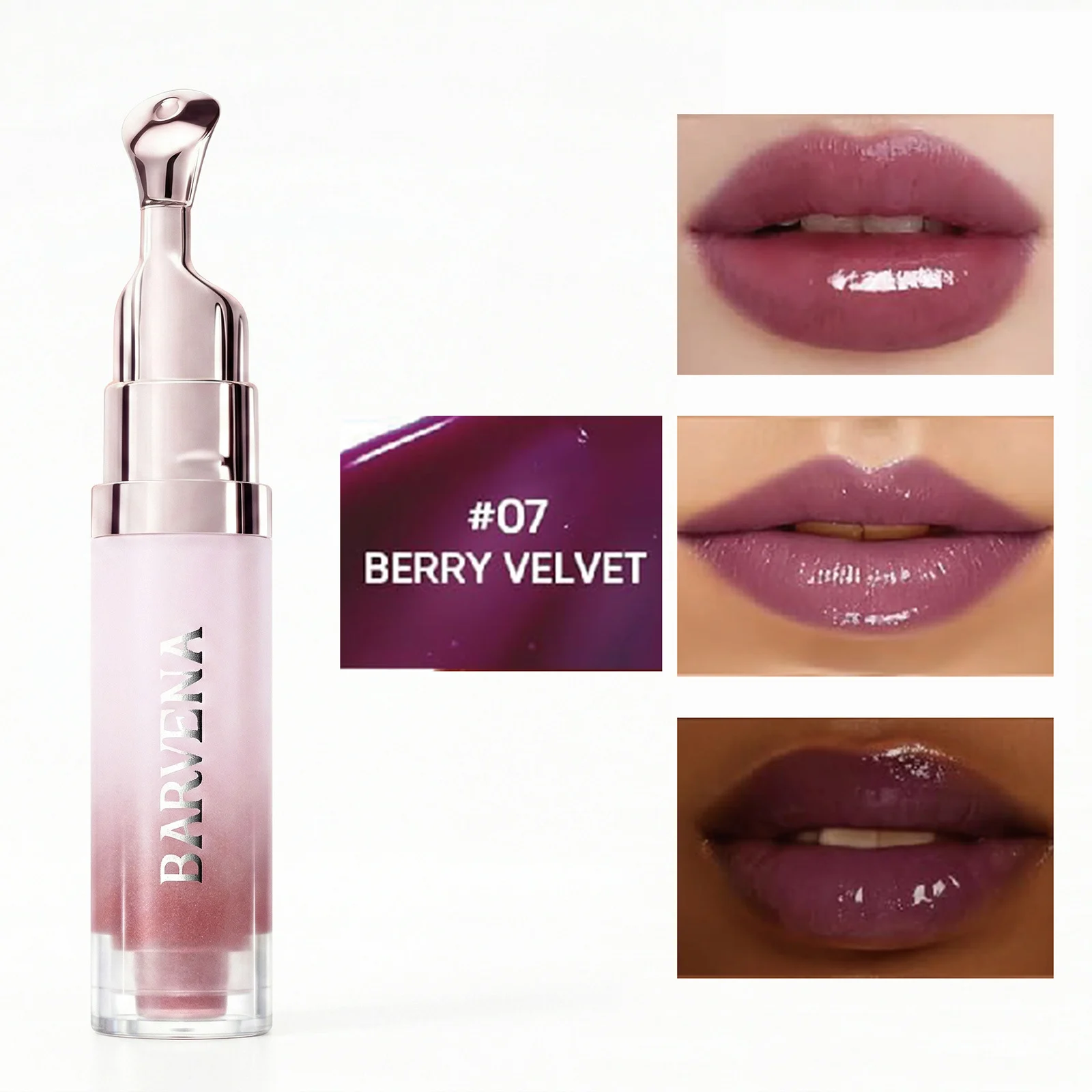 Brightening Lip Serum Oil, Hydrating Lip Gloss, Moisturizing Lip Balm For Dry Lips, 6.5g - Image 8