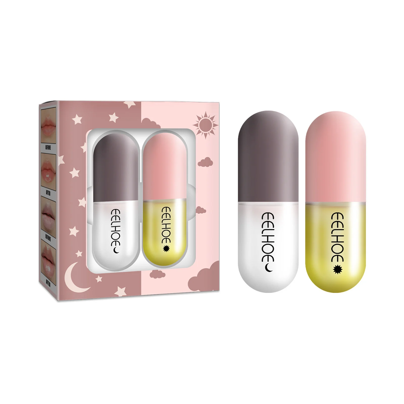 Day And Night Lip Moisturizing Capsule Hydrating Lips - Image 2