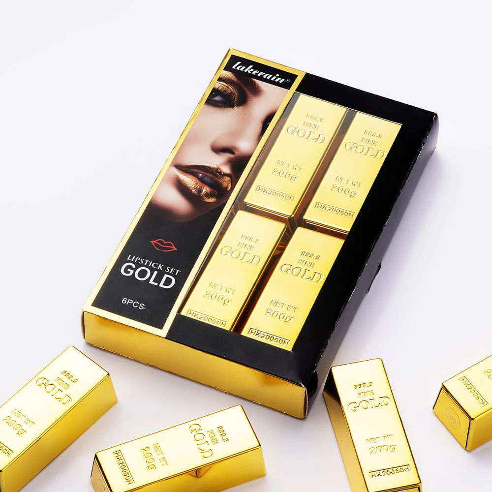 Lipstick Kit Gold Bar Makeup Set - Image 4