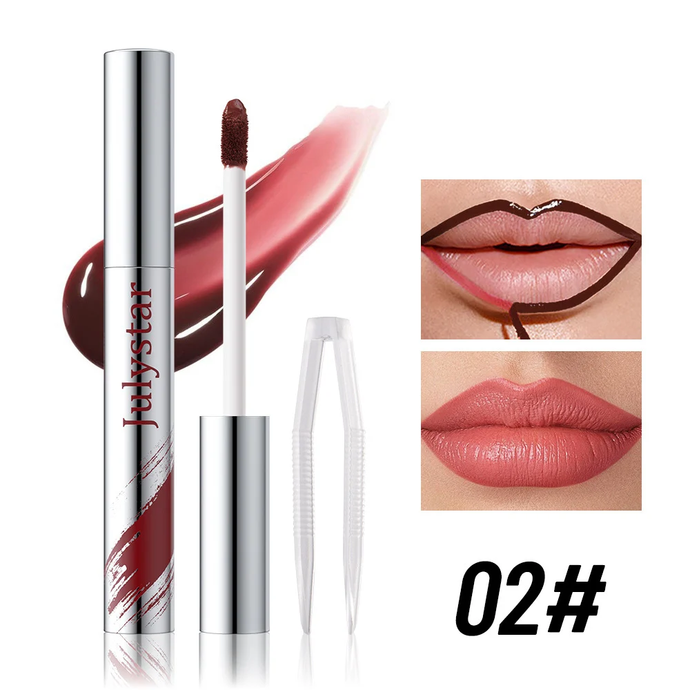 Long Lasting Peel Off Lip Liner, Matte Liquid Lip Stain Pencil, Waterproof And Smudge Proof Lip Plumper, Easy To Apply Lip Tattoo Makeup For Women, Natural Looking Fuller Lips Beauty Cosmetic - Image 7