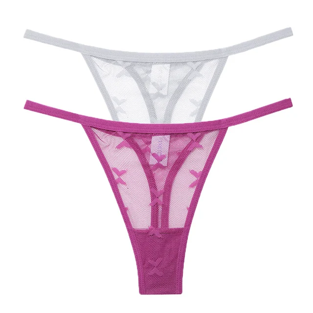Mesh G-String Women's Panties Transparent Underwear - Image 7