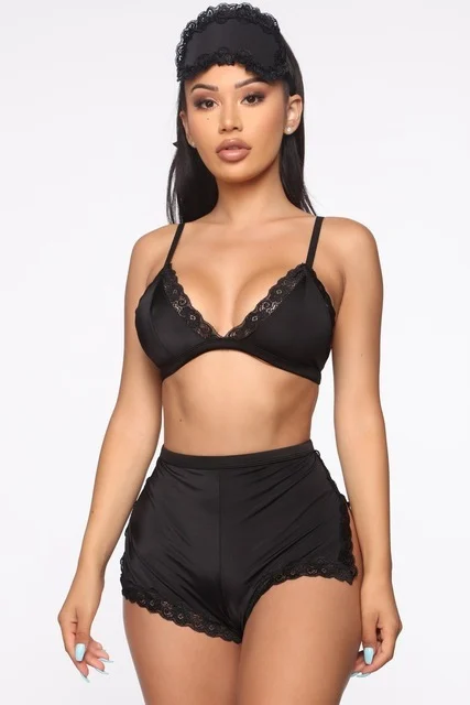 Women Sexy Sleepwear Lingerie Lace Bra - Image 3