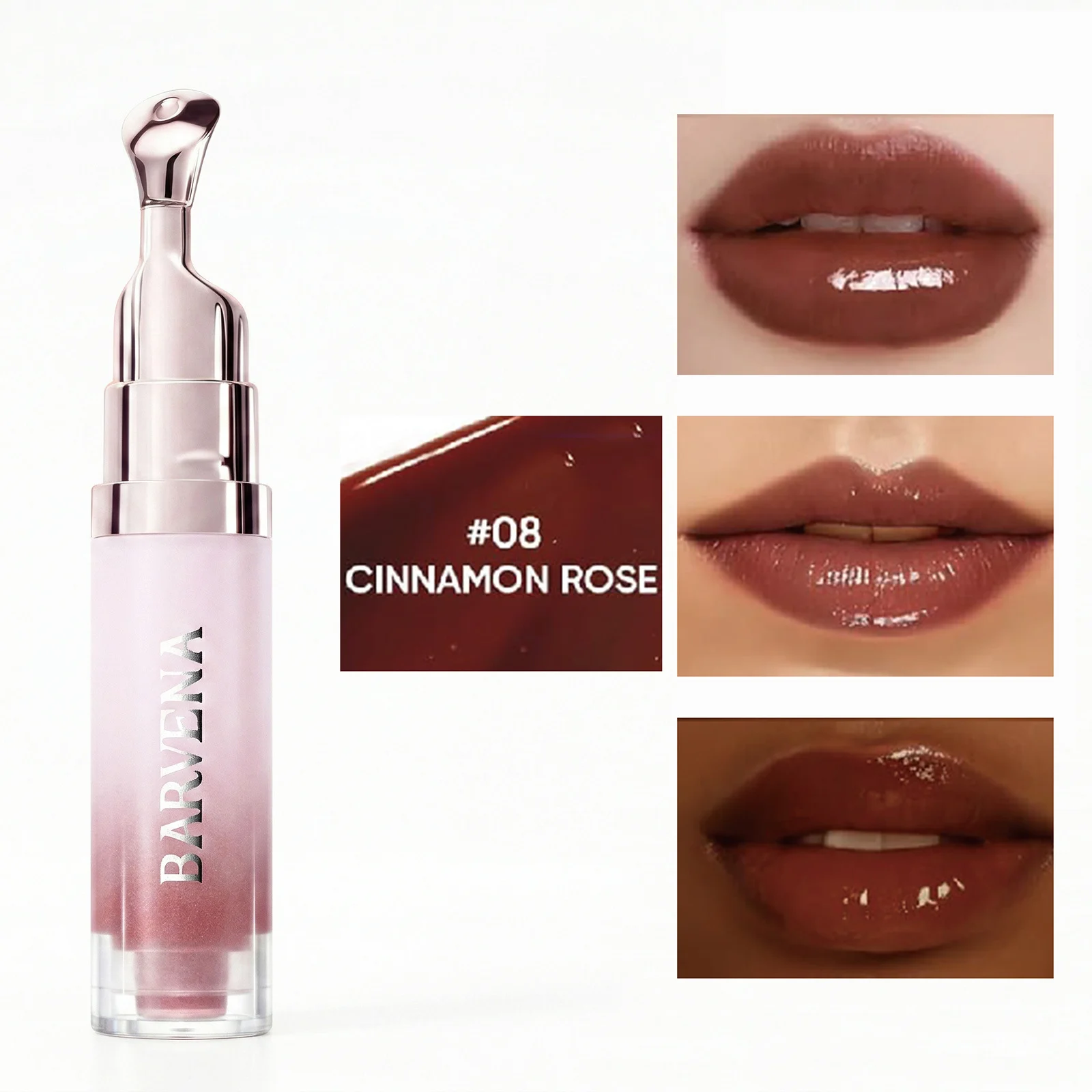 Brightening Lip Serum Oil, Hydrating Lip Gloss, Moisturizing Lip Balm For Dry Lips, 6.5g - Image 3