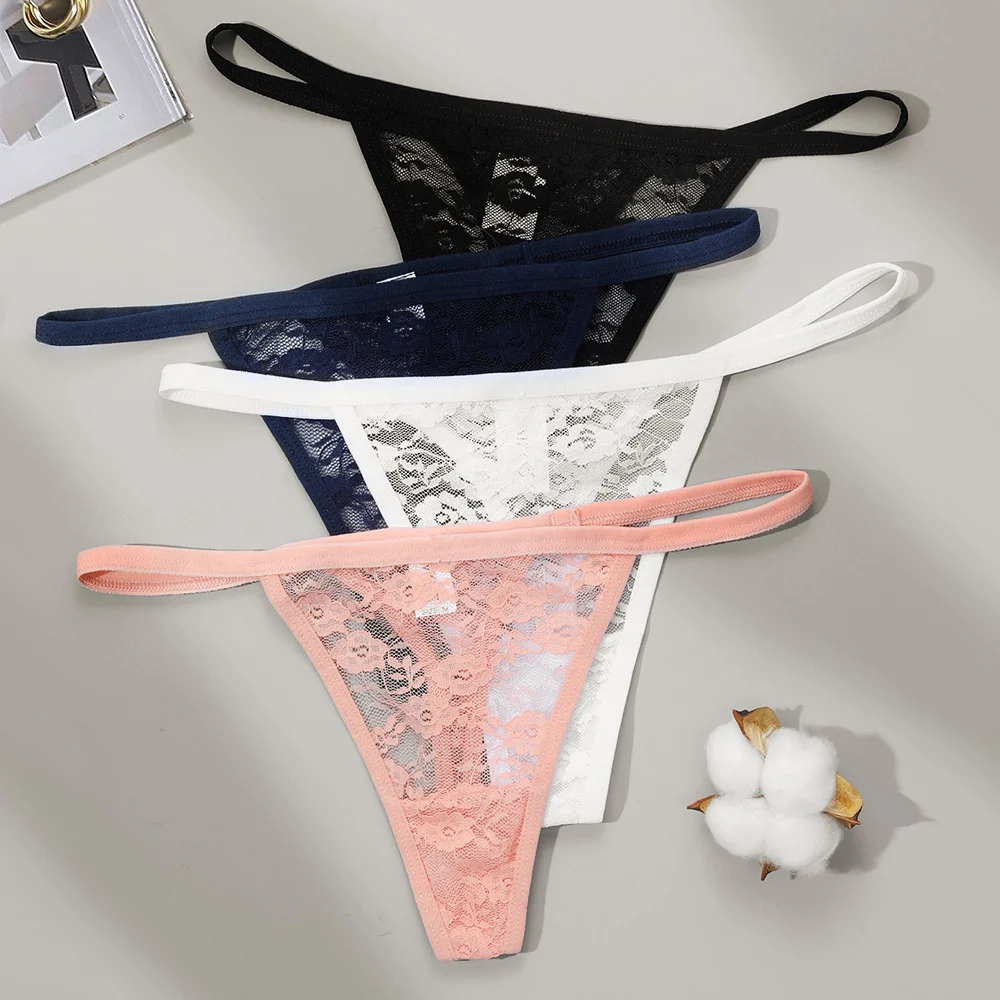 Lace Sexy Low Waist European And American T-back Women - Image 9