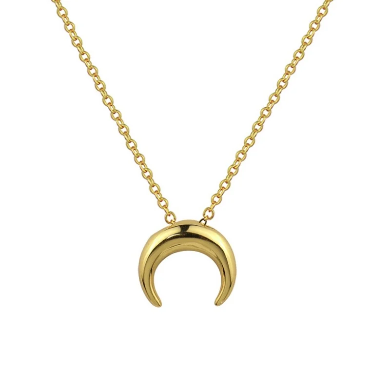 s925 sterling silver diamond moon necklace - Image 5