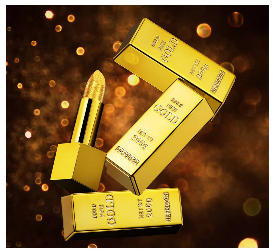 Lipstick Kit Gold Bar Makeup Set - Image 5