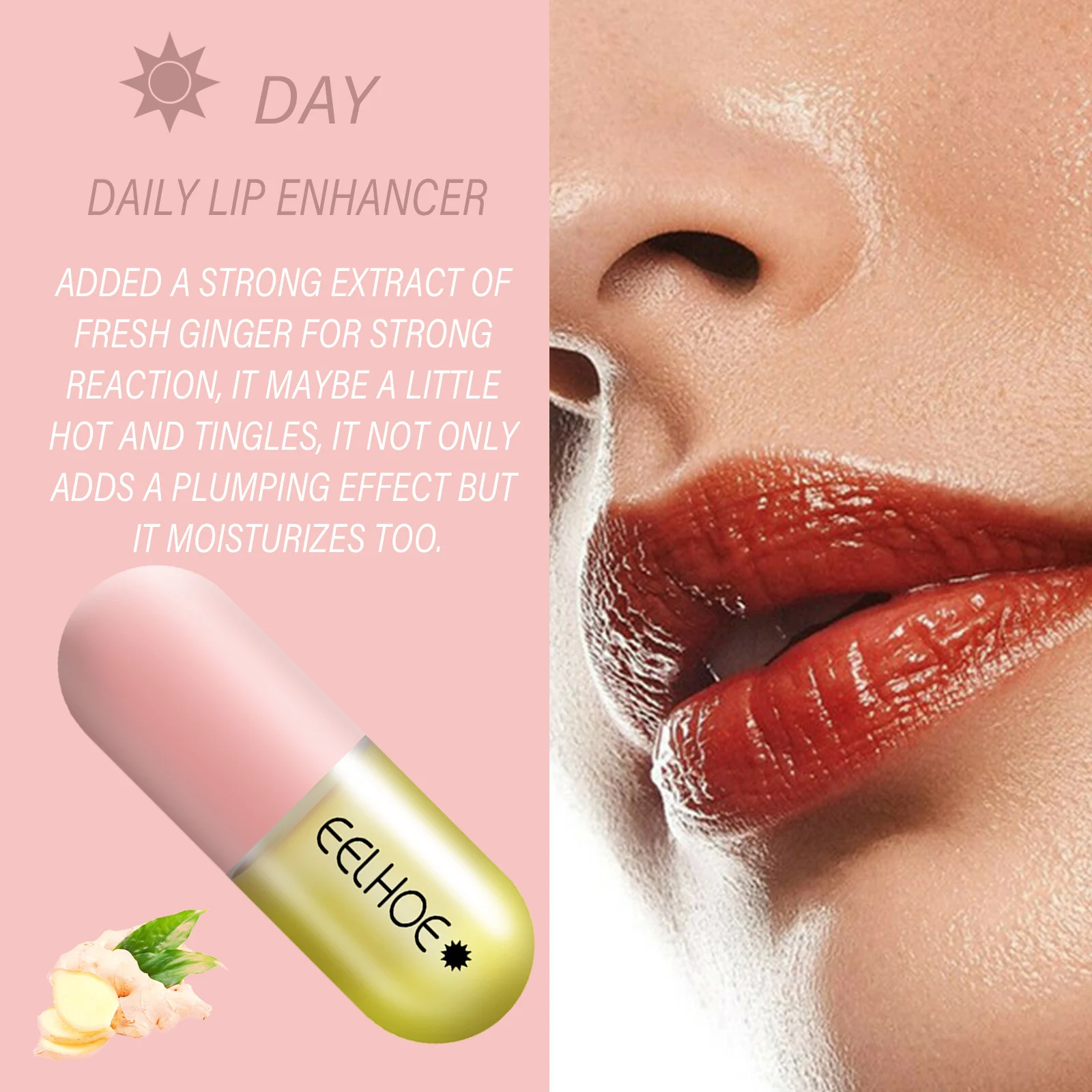 Day And Night Lip Moisturizing Capsule Hydrating Lips - Image 5