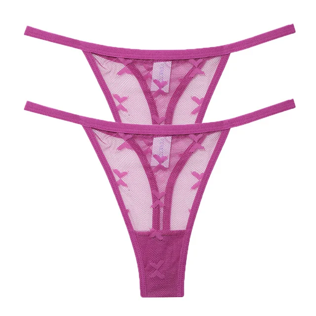 Mesh G-String Women's Panties Transparent Underwear - Image 3