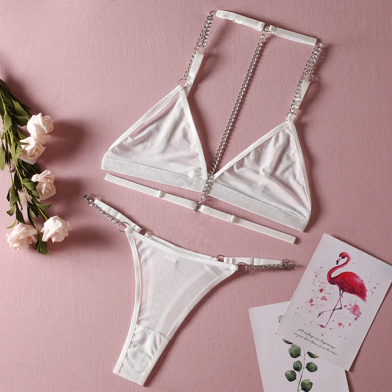 Embroidered Low Waisted Three Point Suit