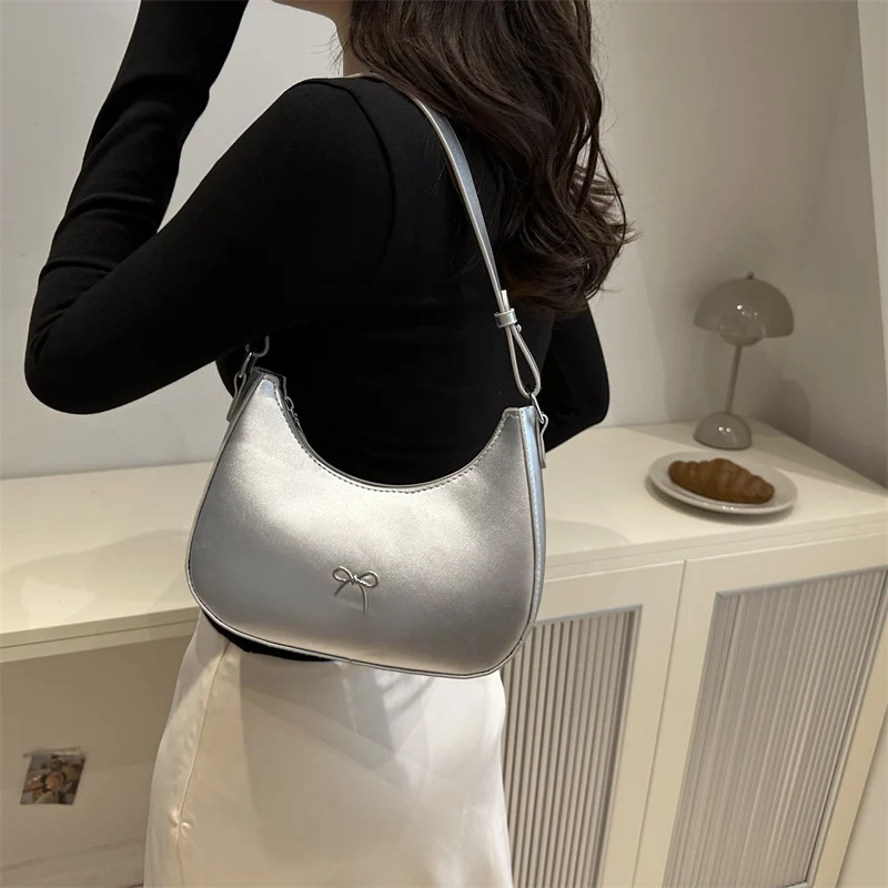 Underarm Small Bag Women's Shoulder Baguette Handbag - Image 6