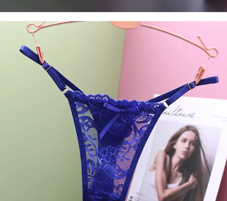 Low Rise Lace Sheer Adjustable Strap Shorts - Image 10