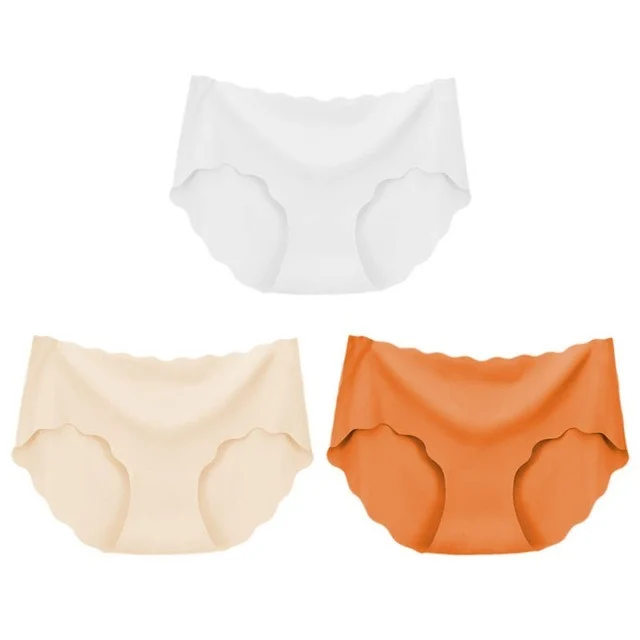 3Pcs Seamless Underwear Silk For Women Panties Lingerie Sexy - Image 7