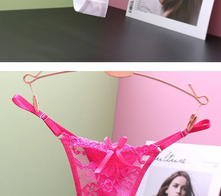 Low Rise Lace Sheer Adjustable Strap Shorts - Image 8