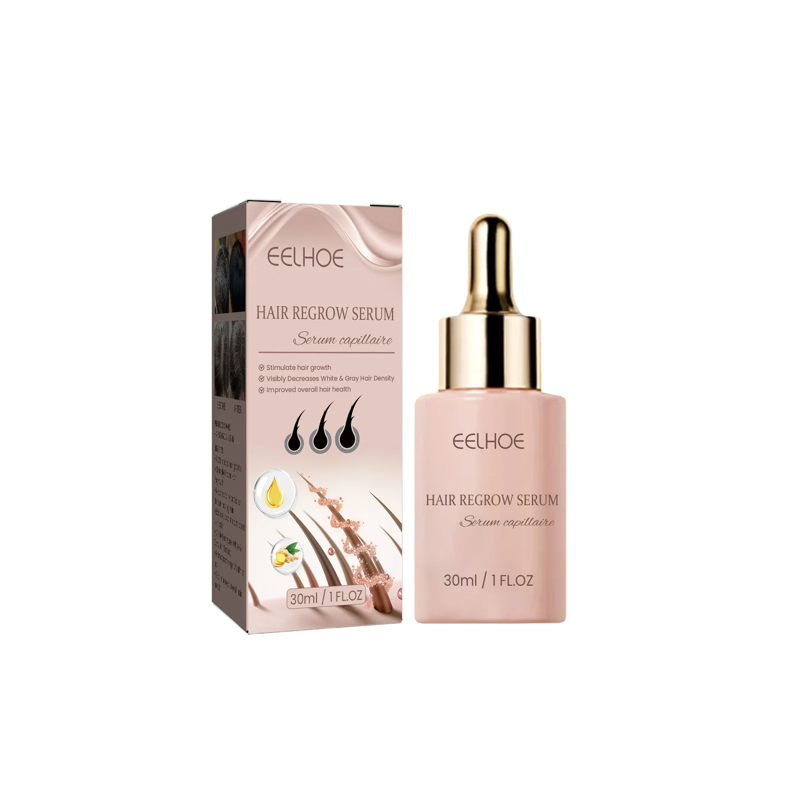 EELHOE Hair Dense Essence Hair Anti-hair Loss And Hair Fixation Nutrition - Image 10