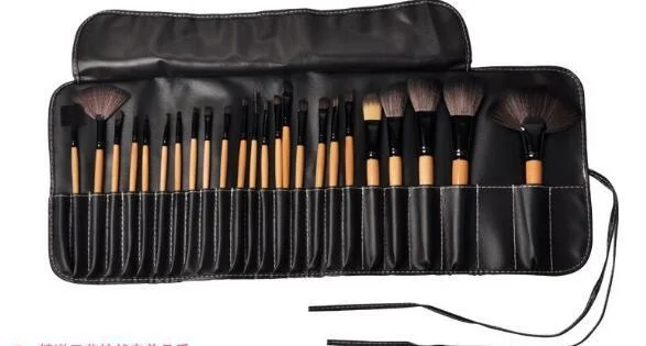 Gift Bag Of 24 Pcs Makeup Brush Sets Professional Cosmetics Brushes Eyebrow Powder Foundation Shadows Pinceaux Make Up Tools - Image 4