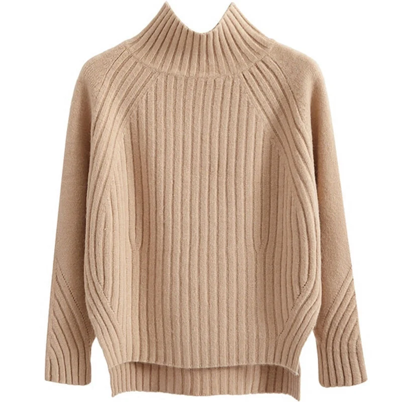Women's Knitted Undershirt Fashion All-matching - Image 2
