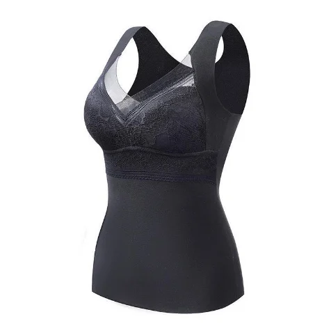 Double-sided Sanded Bra With Chest Pads For Slim Fit And Heating - Image 8