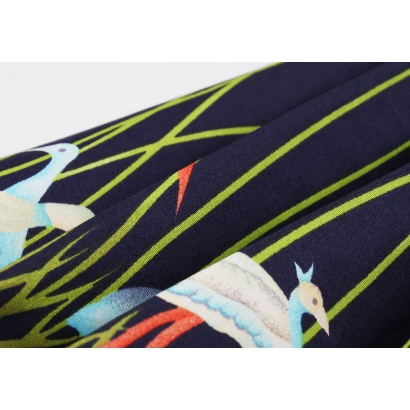 Cut back Hepburn style French print dress - Image 5