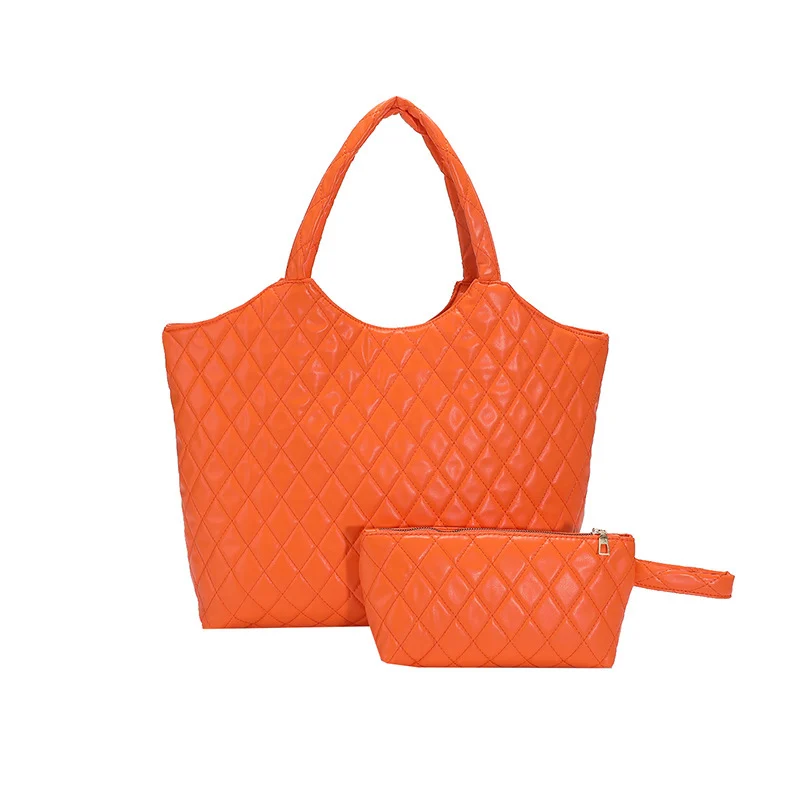 New Versatile Texture Hand-carrying Combination Two-piece Women's Bag - Image 7