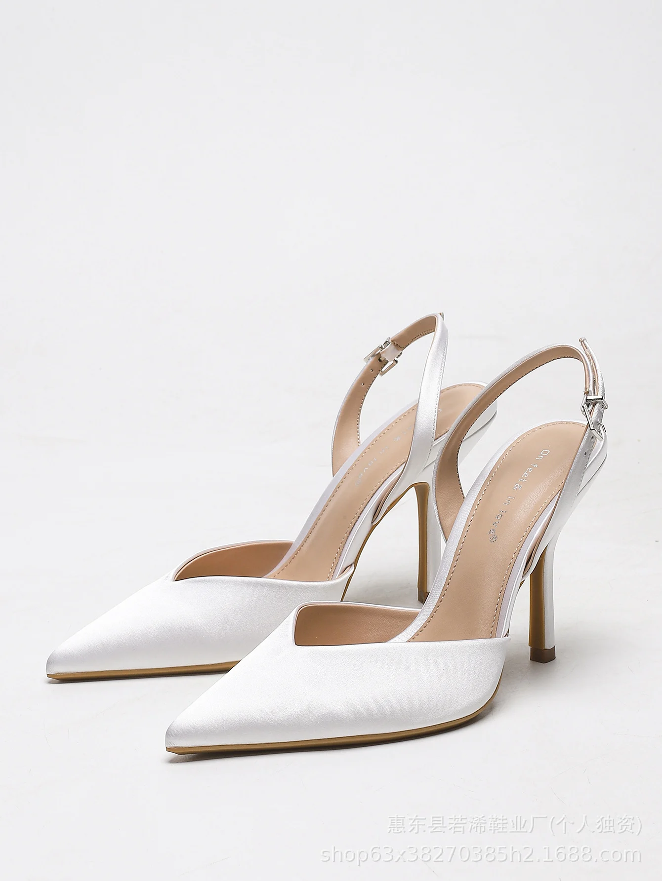 Baotou Pointed-Toe Stiletto Fashionable French-Style High-Heel Sandals For Women - Image 8