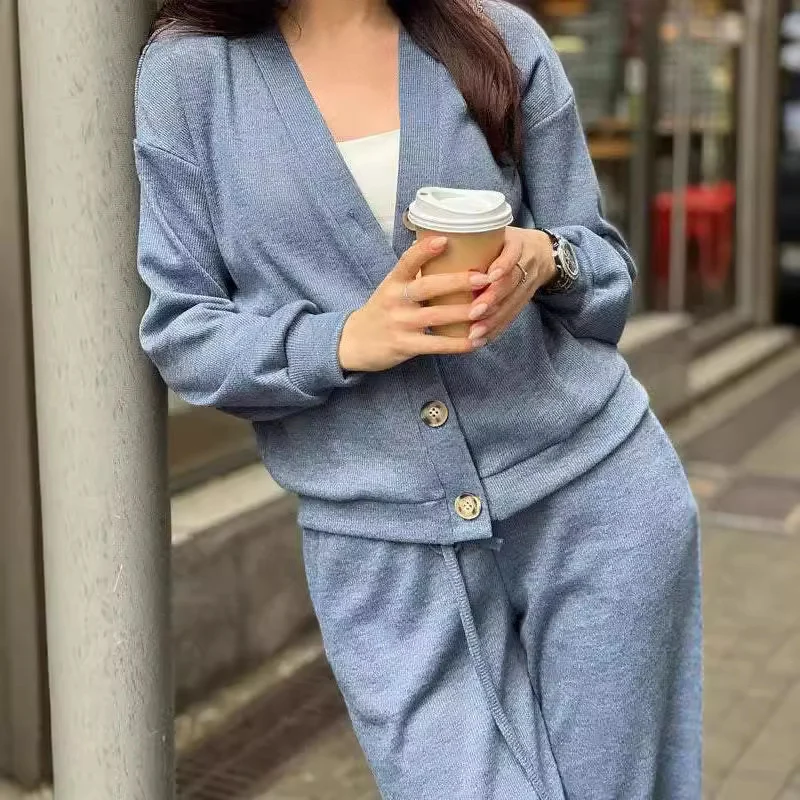 Casual Sports Suit Cardigan Top Women's Clothing - Image 8