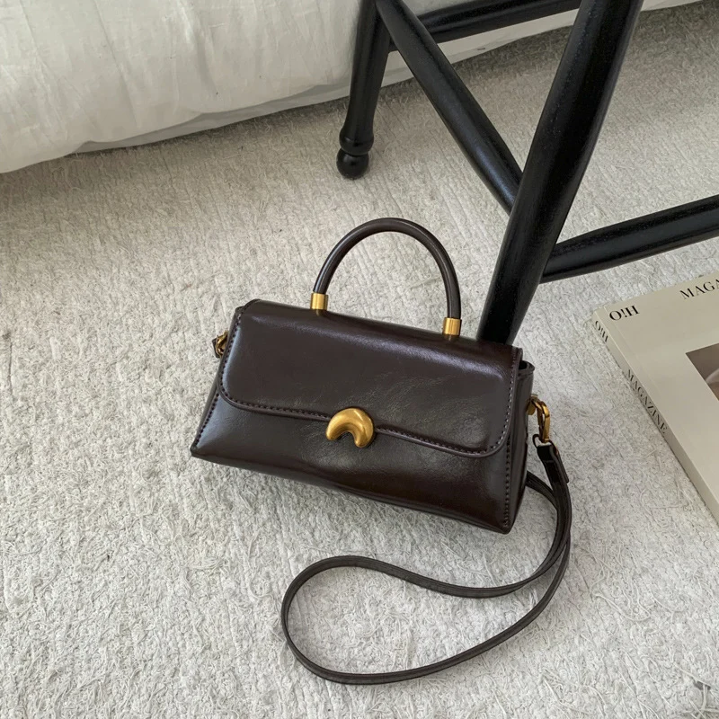 Retro Tote Bag Simple And Casual For Shoulder Carry - Image 3
