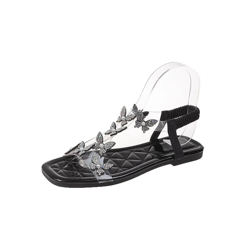 Roman Fairy Style With Skirt Soft Bottom Seaside Beach Shoes - Image 4