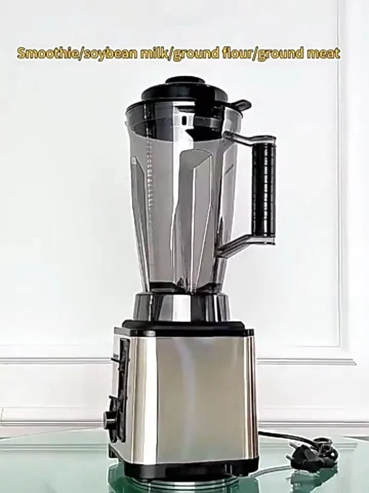 3L Power Commercial Food Blender Juicer Mixer Crusher Processor Grinder 8 Blades - Image 7