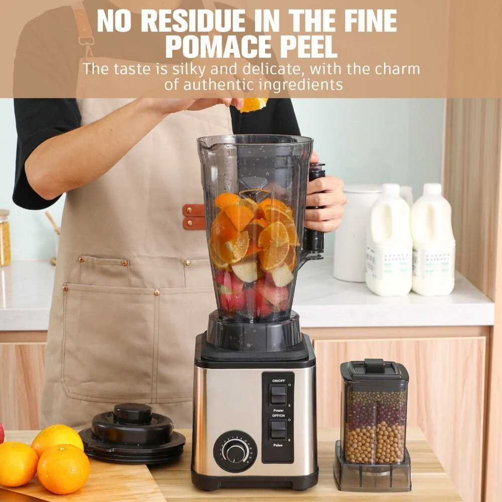 3L Power Commercial Food Blender Juicer Mixer Crusher Processor Grinder 8 Blades - Image 4