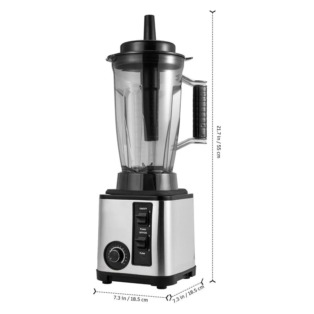 3L Power Commercial Food Blender Juicer Mixer Crusher Processor Grinder 8 Blades - Image 9